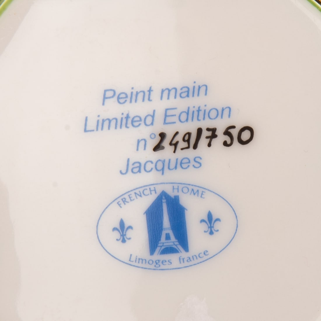 Nine Porcelain Limoges Trinket Boxes - 4