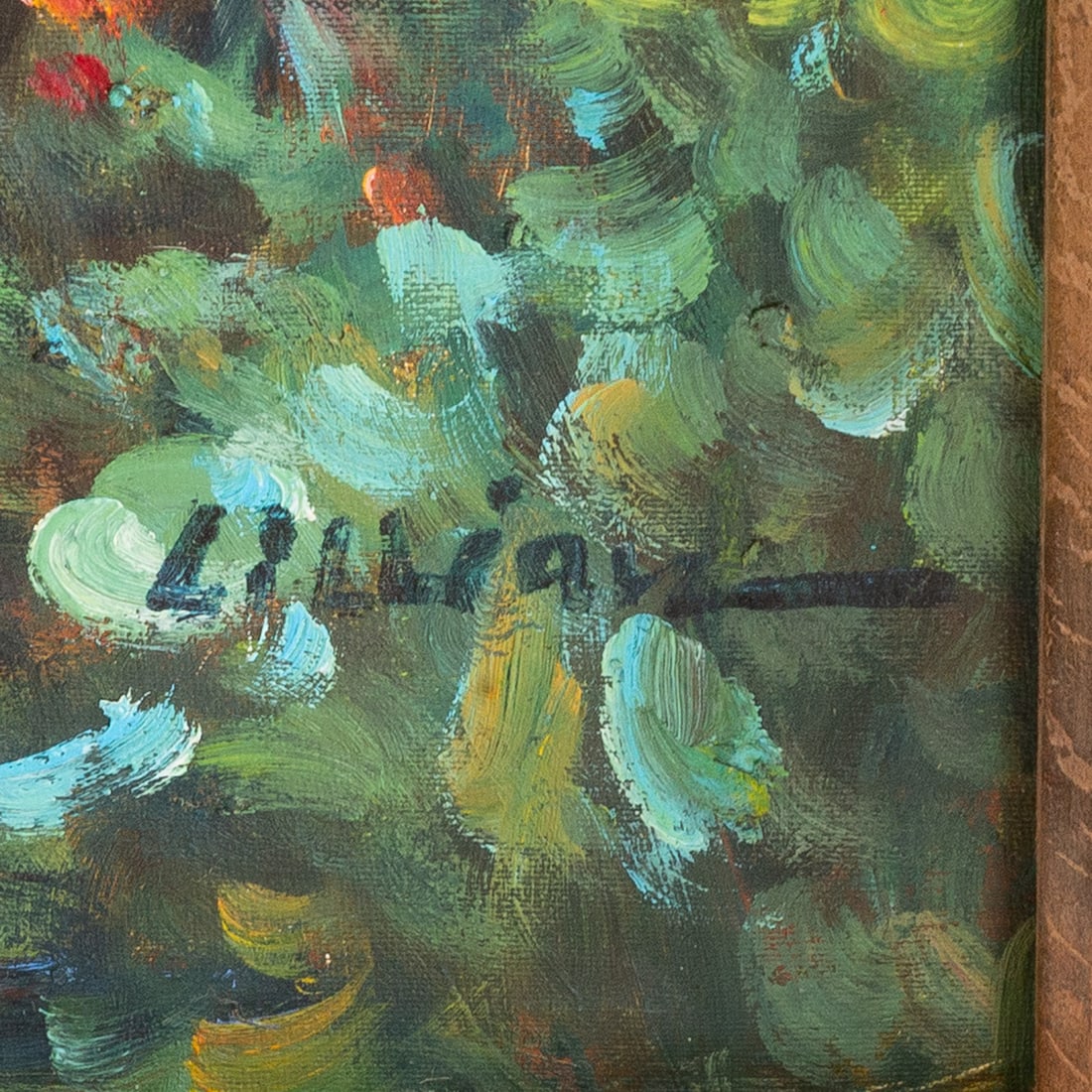 Lillian. Impressionistic Landscape, oil - 3