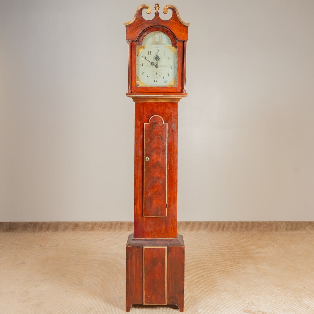 Riley Whiting, Winchester, CT, Tall Case Clock (1 of 7)