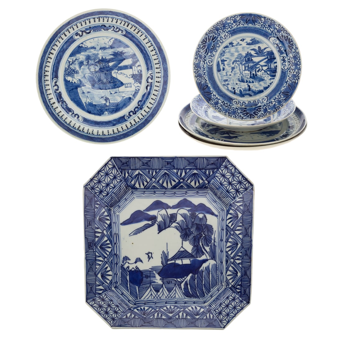 Six Pieces of Chinese & Japanese Porcelain (1 of 5)