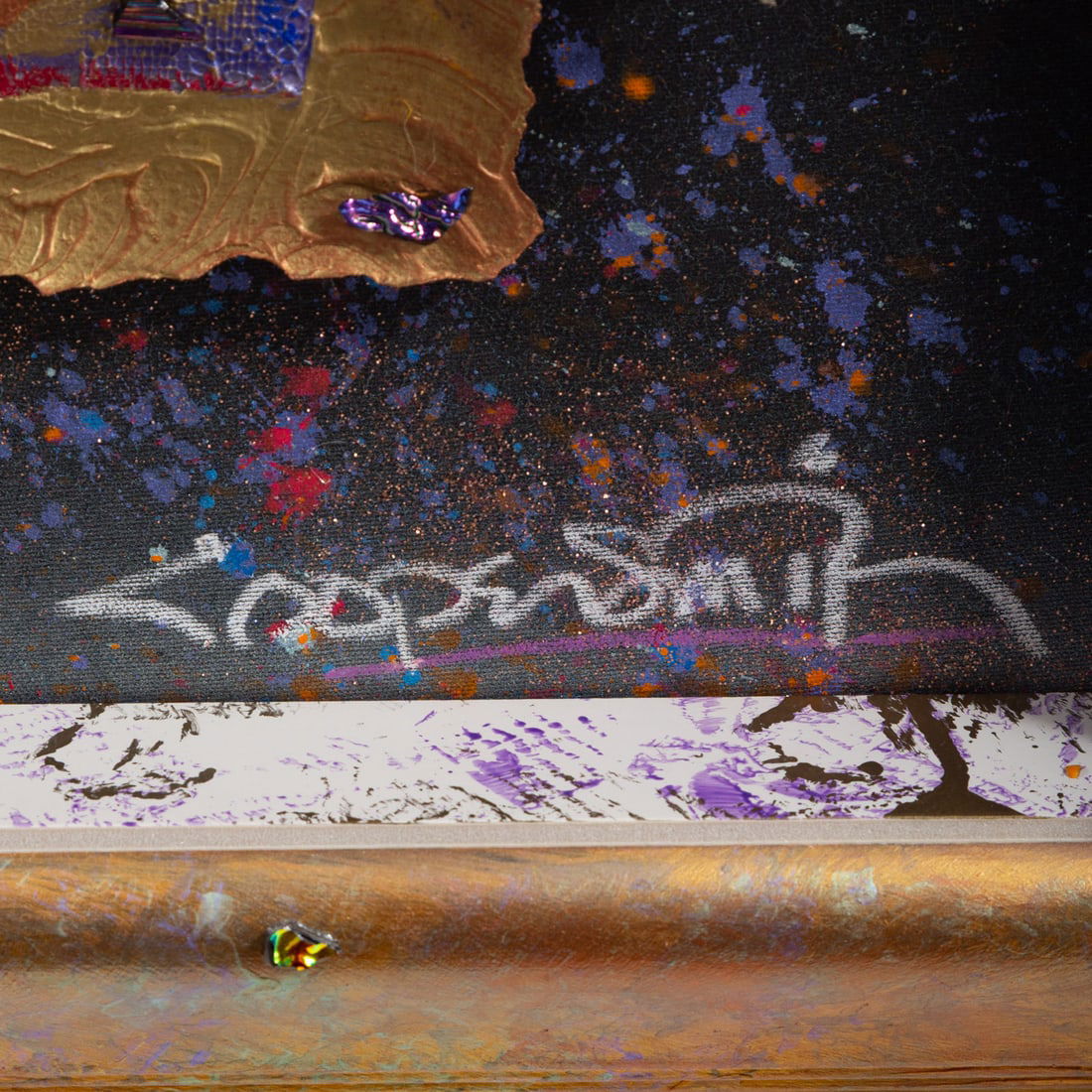 Justin Coppersmith. Abstract Assemblage, mixed media - 2