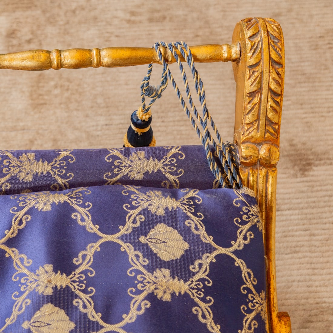 Regency Style Cerule Form Bench - 3