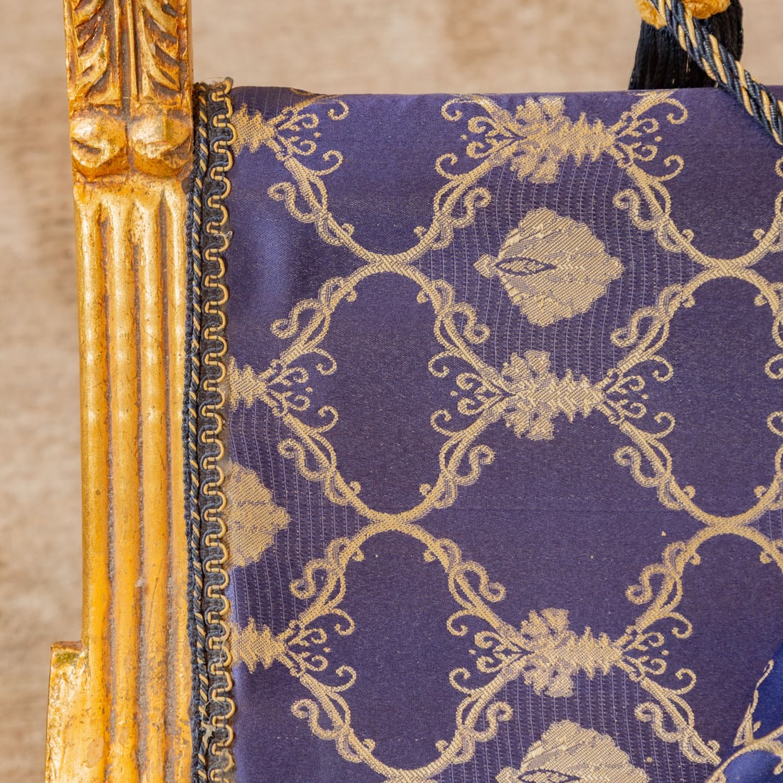 Regency Style Cerule Form Bench - 4