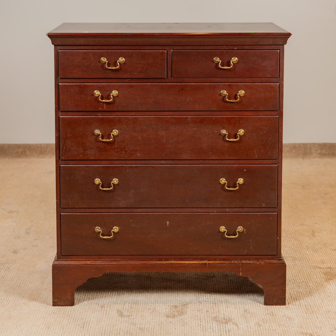 Federal Style Mahogany Chest of Drawers (1 of 5)