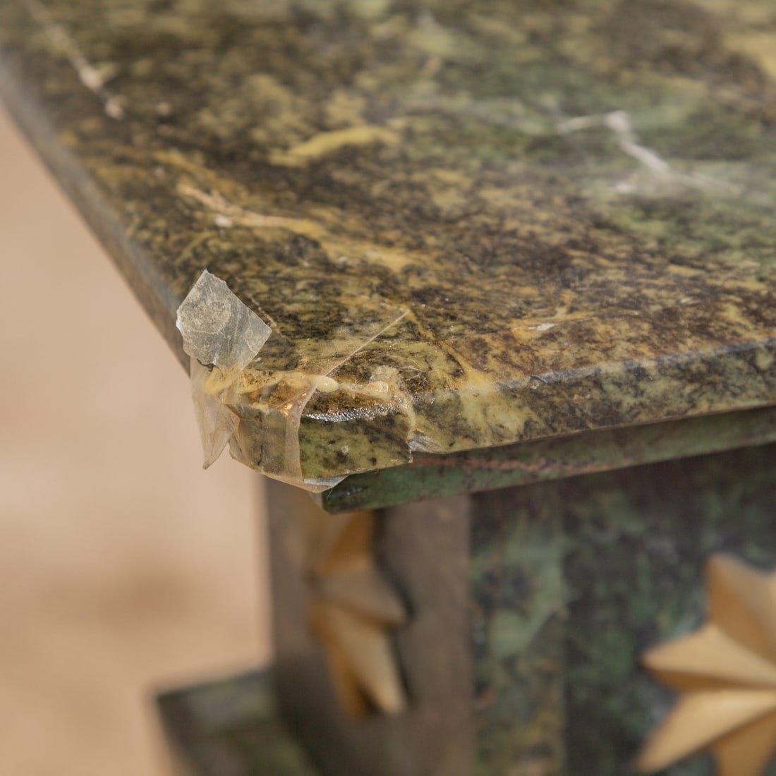 Art Deco Style Mixed Marble Column - 3