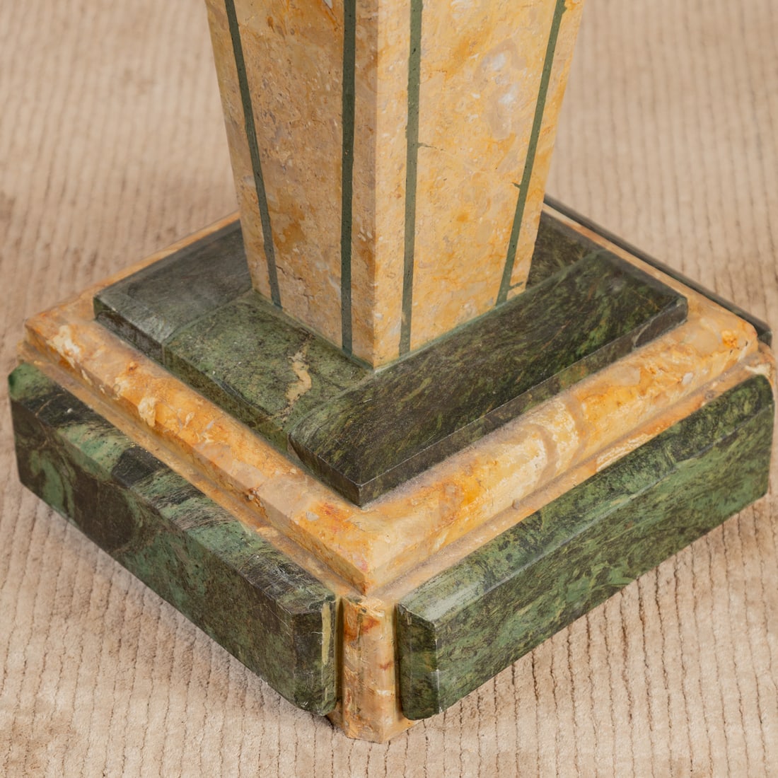 Art Deco Style Mixed Marble Column - 4