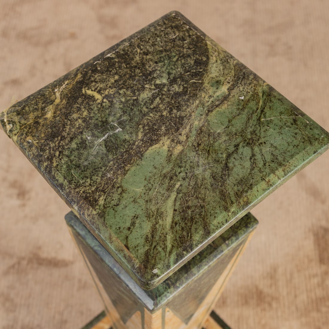 Art Deco Style Mixed Marble Column - 8