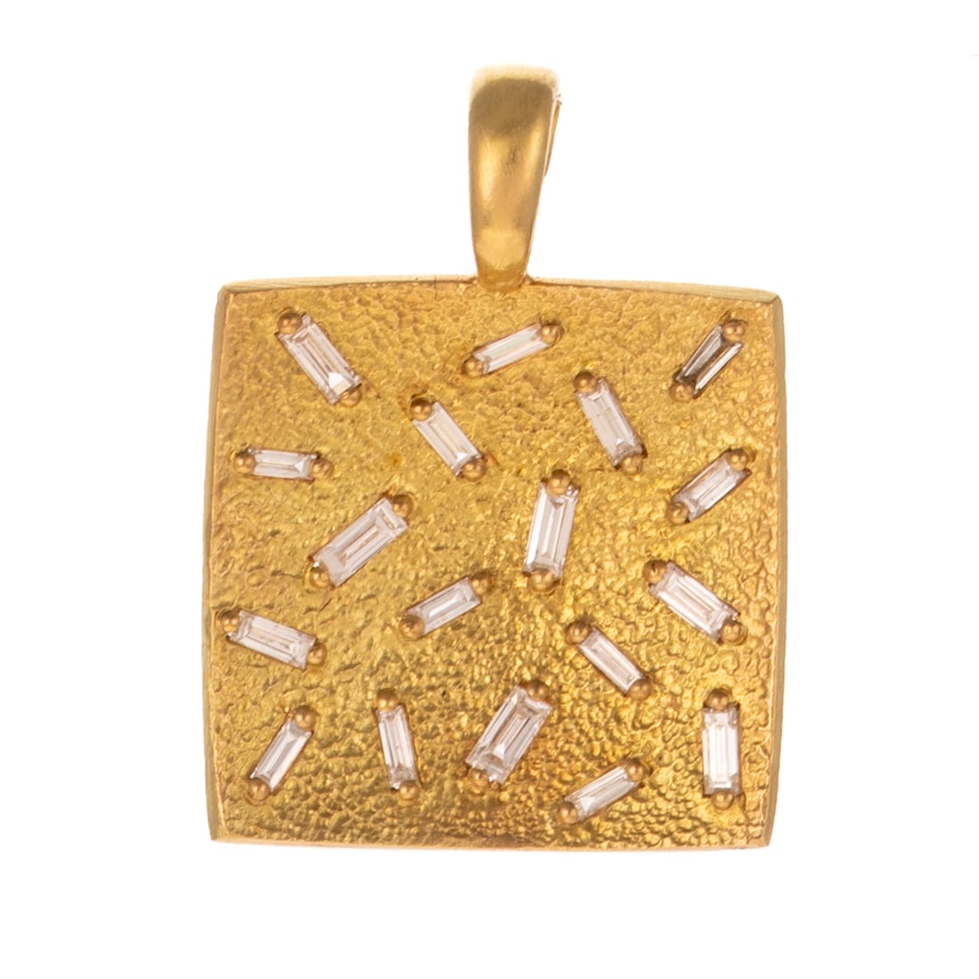 An Elizabeth Garvin Diamond Pendant in 18K (1 of 3)