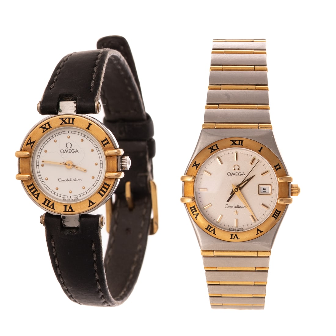 Two Omega Wrist Watches (1 of 6)