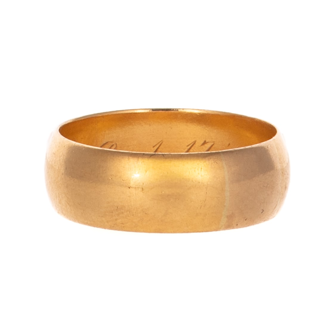 An Antique Wedding Band in 18K (1 of 4)