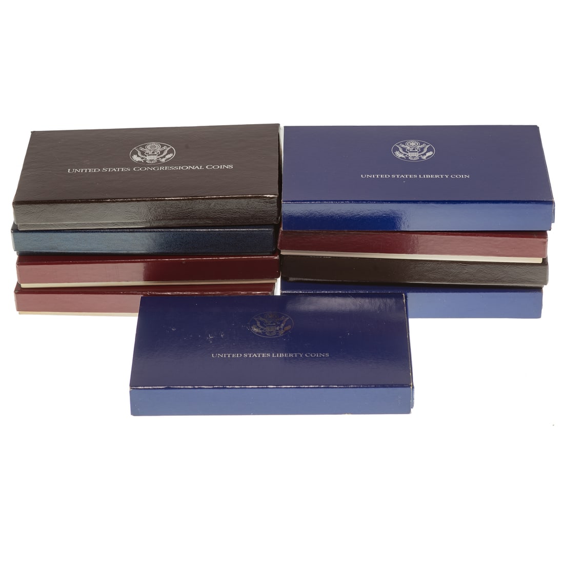 Nine Commemorative Silver Sets (1 of 5)