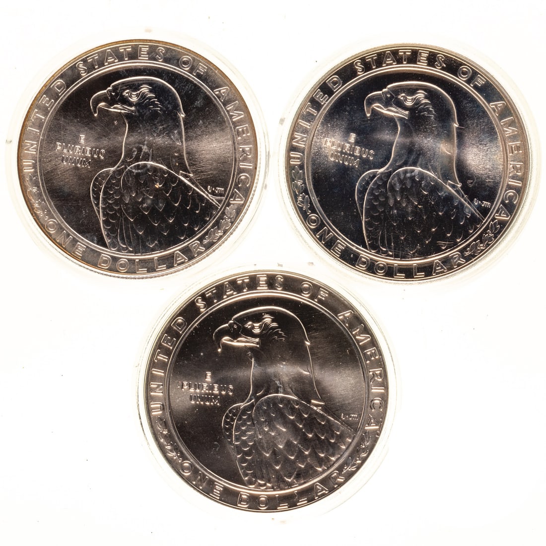 Nine Commemorative Silver Sets - 4