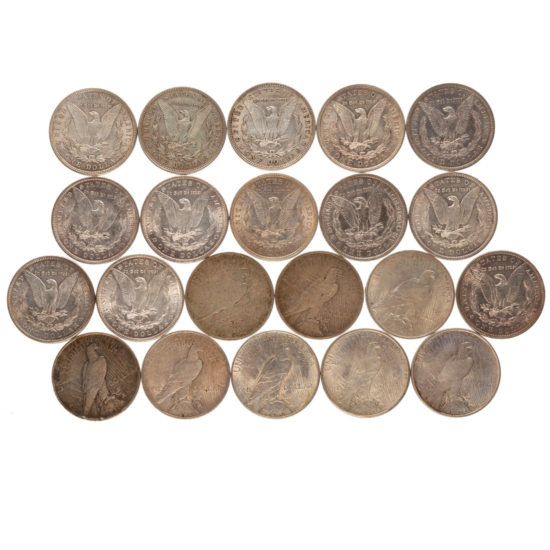 21 Silver Dollars - 2