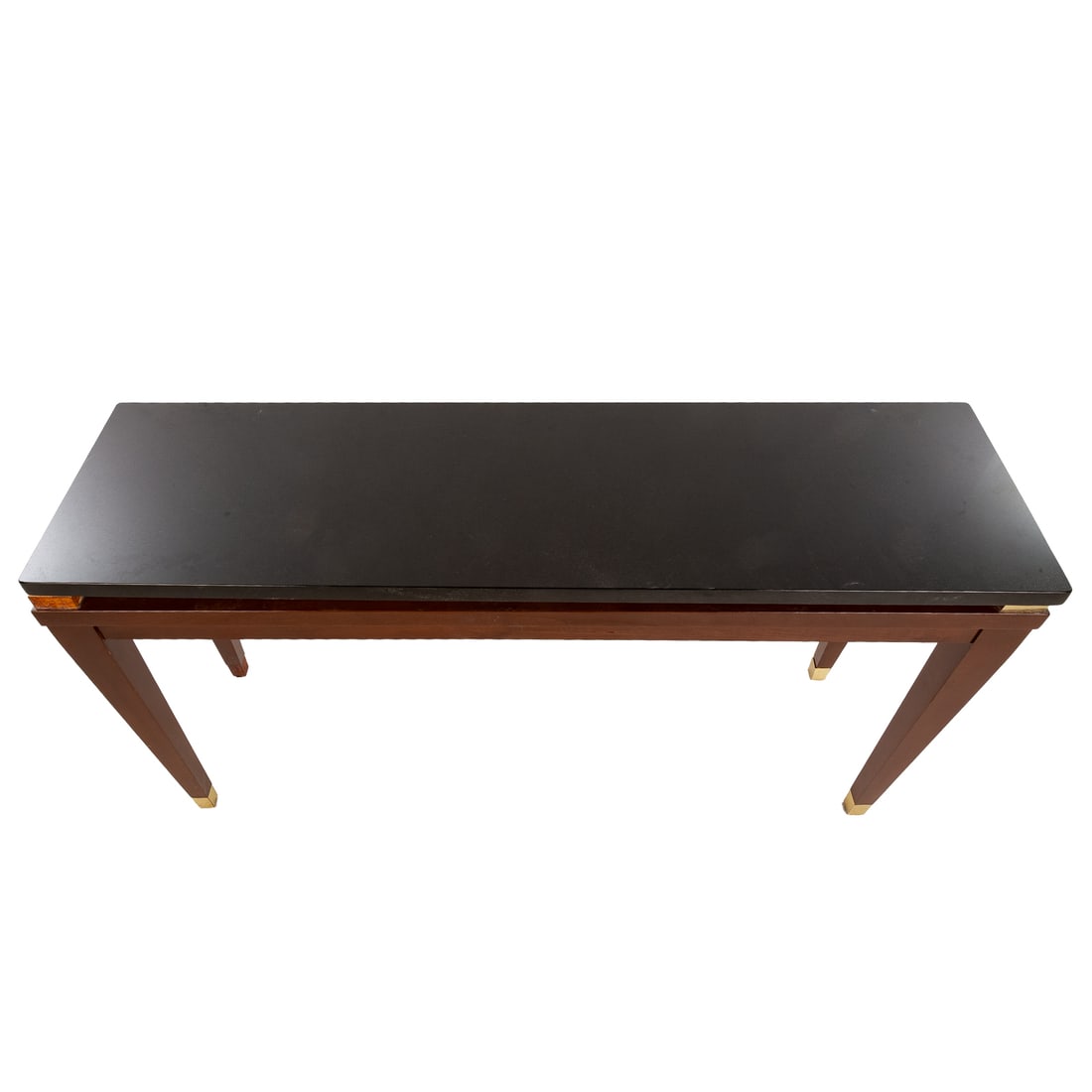 Contemporary Granite Top Console Table - 2