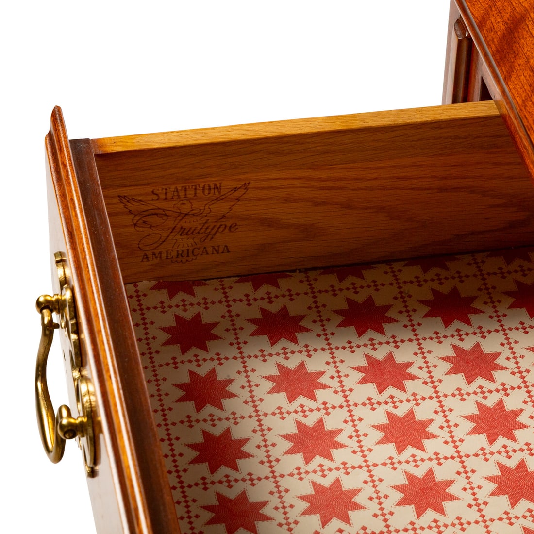 Statton Solid Cherrywood Slant Front Desk - 2