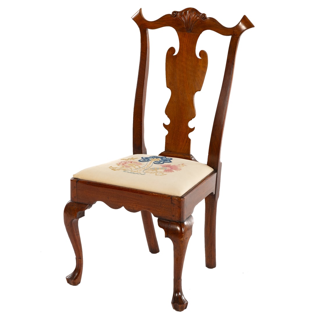 Federal Style Walnut Side Chair, Philadelphia (1 of 4)