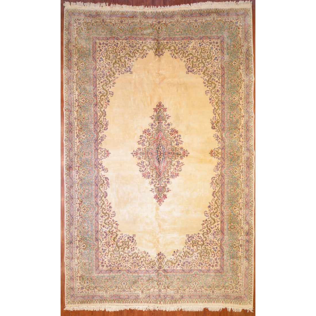 Kerman Carpet, Persia, 11 x 17.2 (1 of 5)