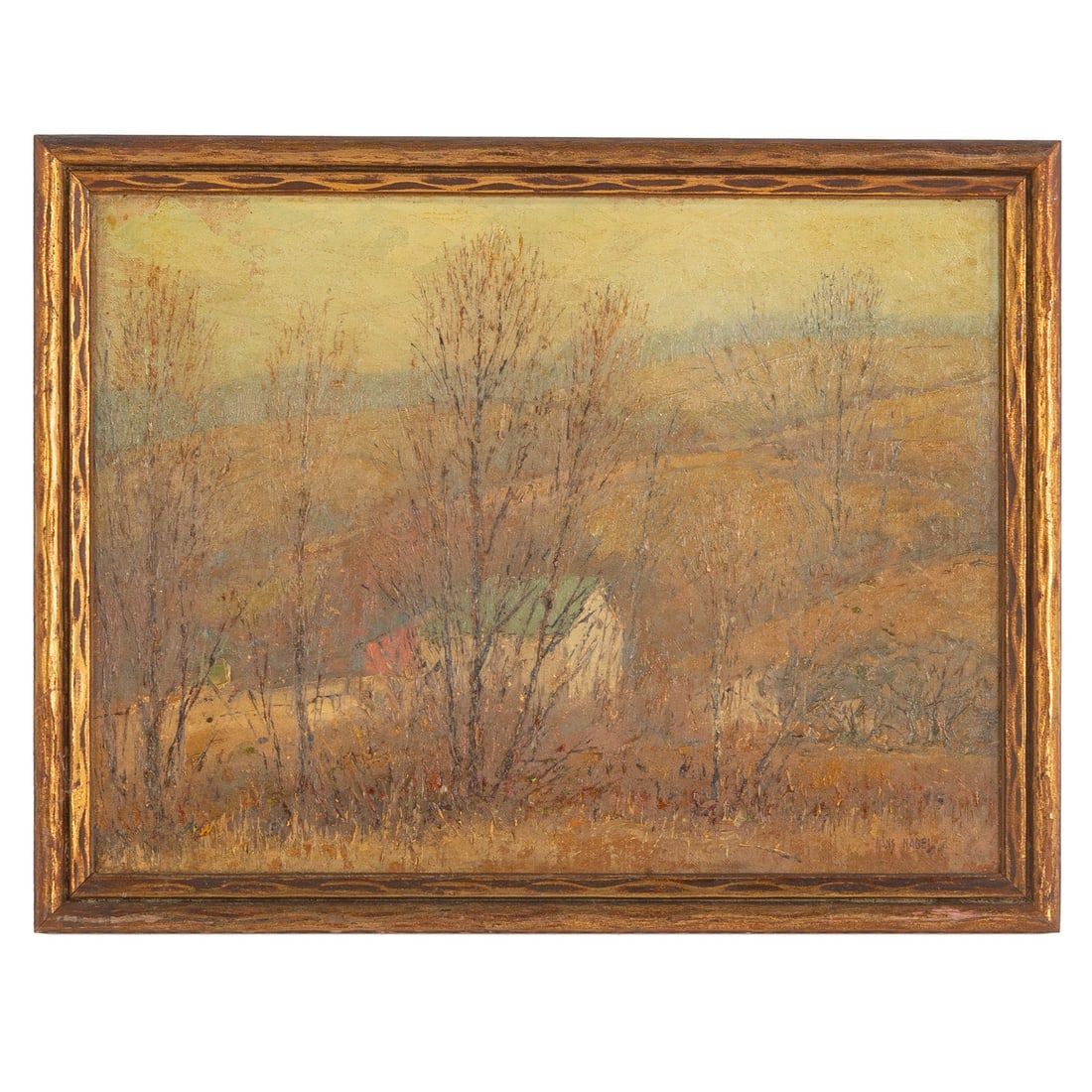 Hans Nagel. "Early Spring," oil (1 of 5)