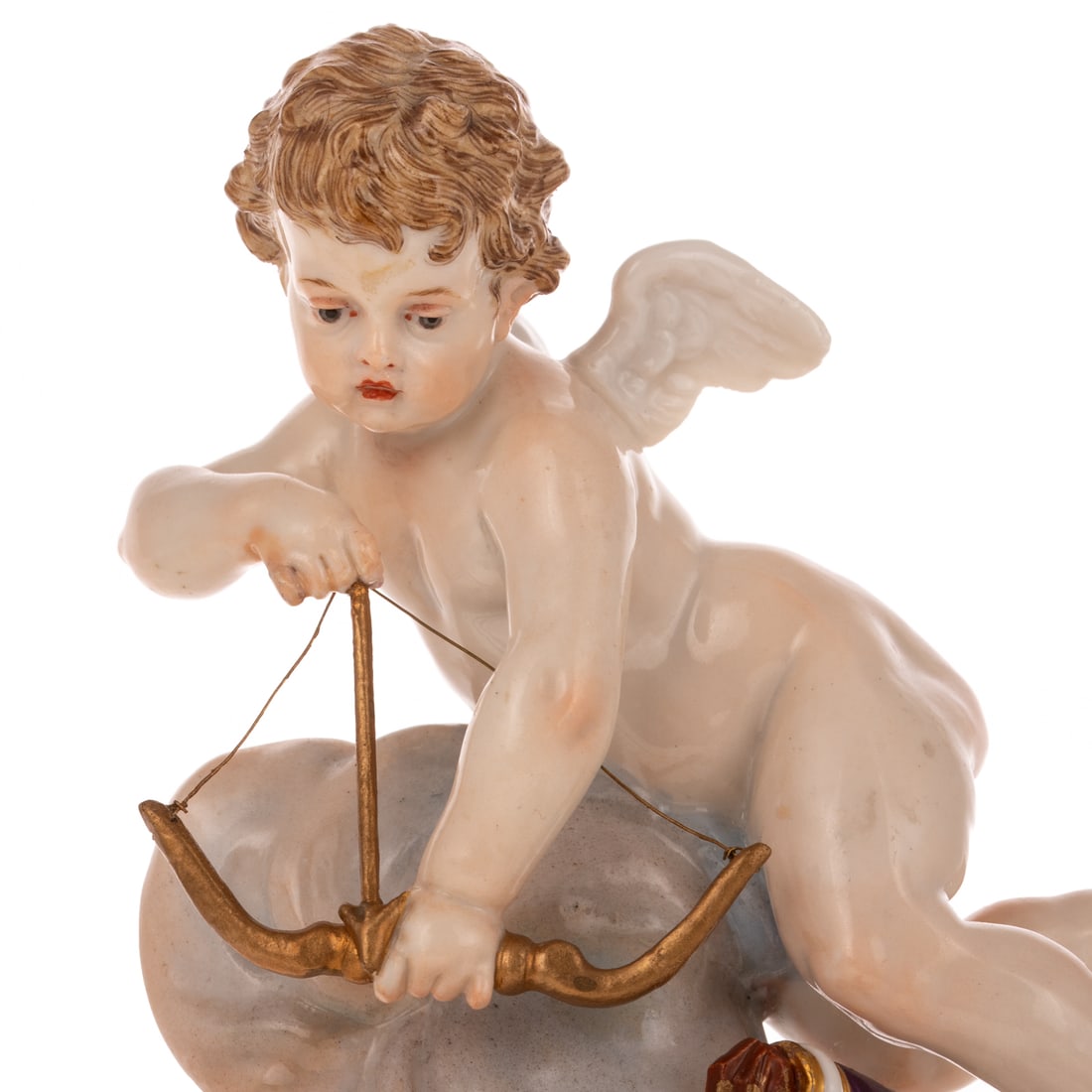 Two Meissen Putti Figural Groups - 4