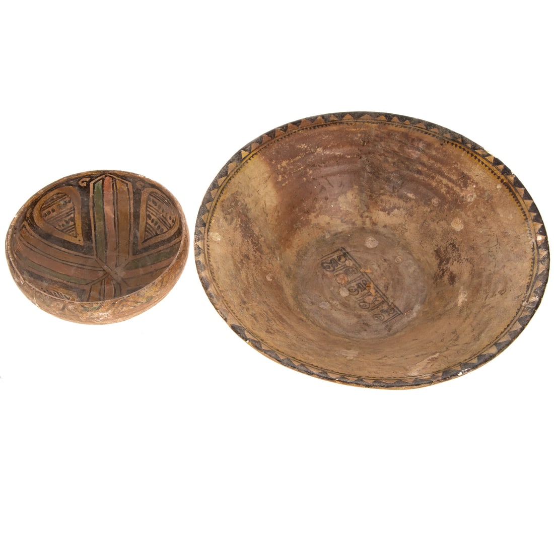 Two Holy Land Pottery Bowls (1 of 6)