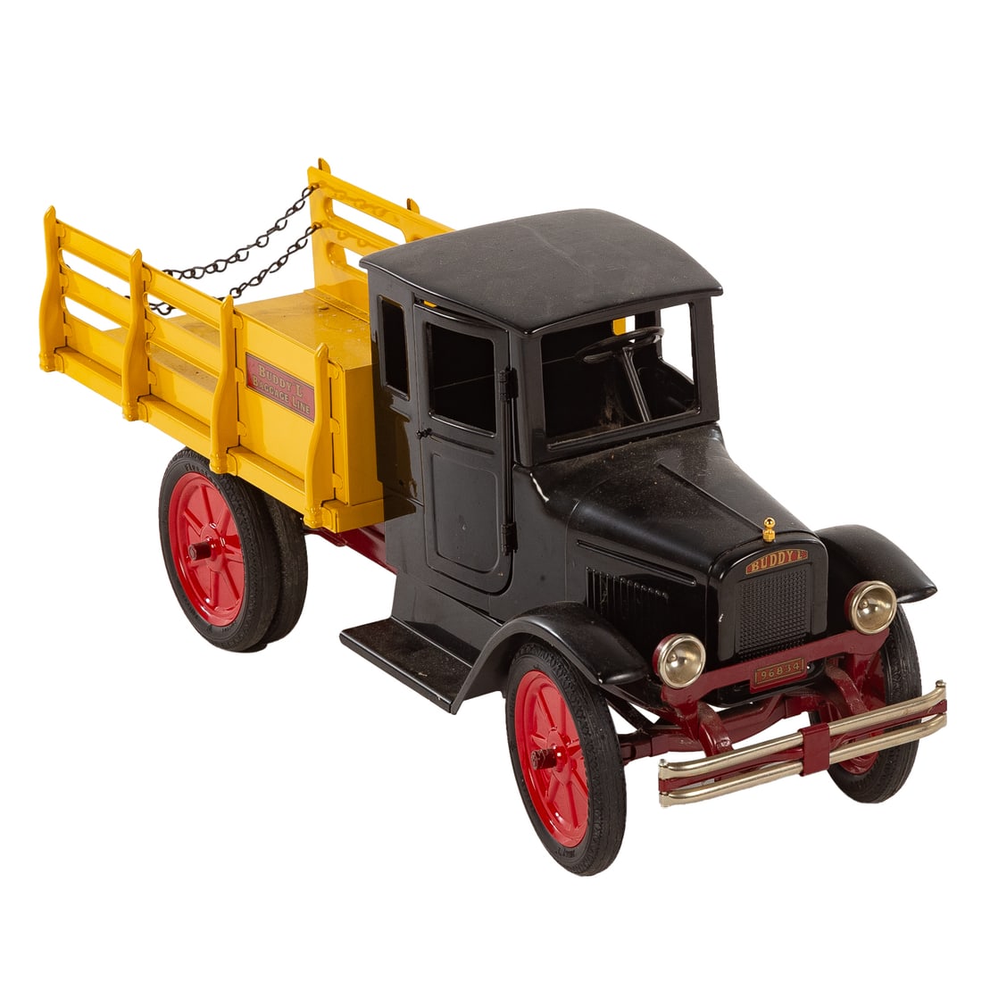A Reproduction Buddy L Baggage Line Truck (1 of 5)