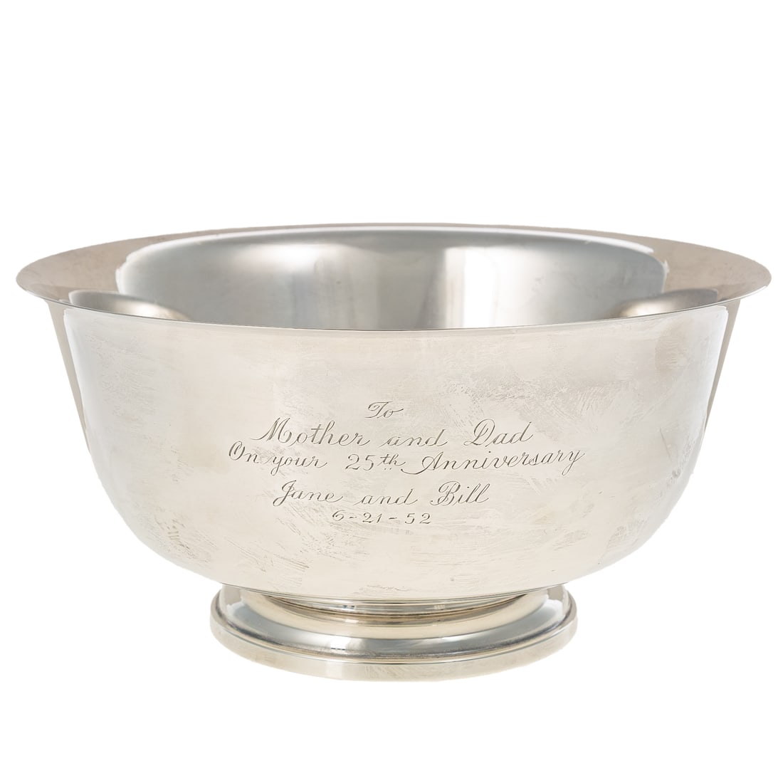 Fisher Sterling Paul Revere-Style Bowl (1 of 3)