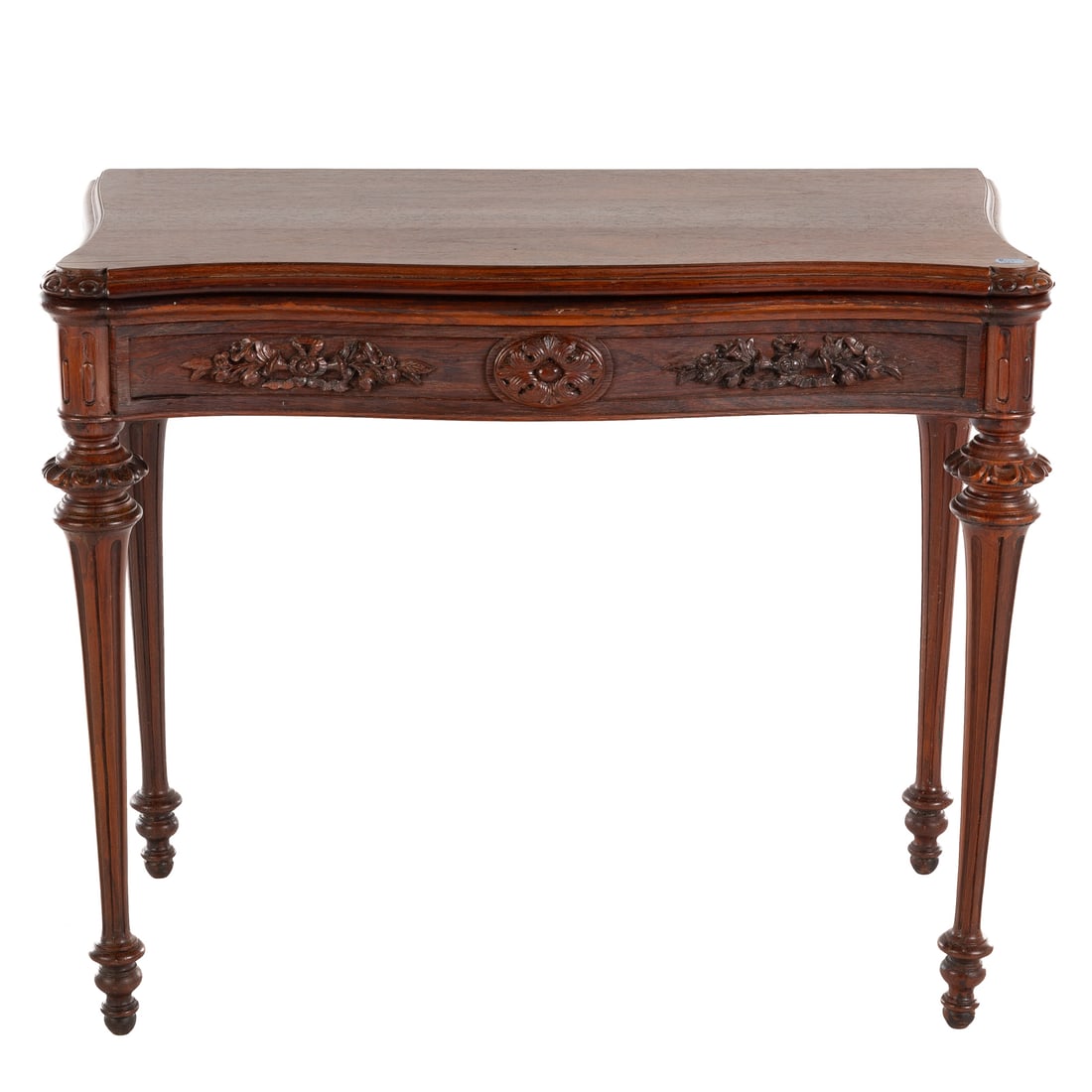 Louis XVI Style Rosewood Games Table (1 of 6)