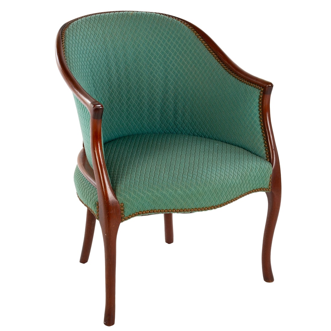 Victorian Mahogany Tub Chair (1 of 4)