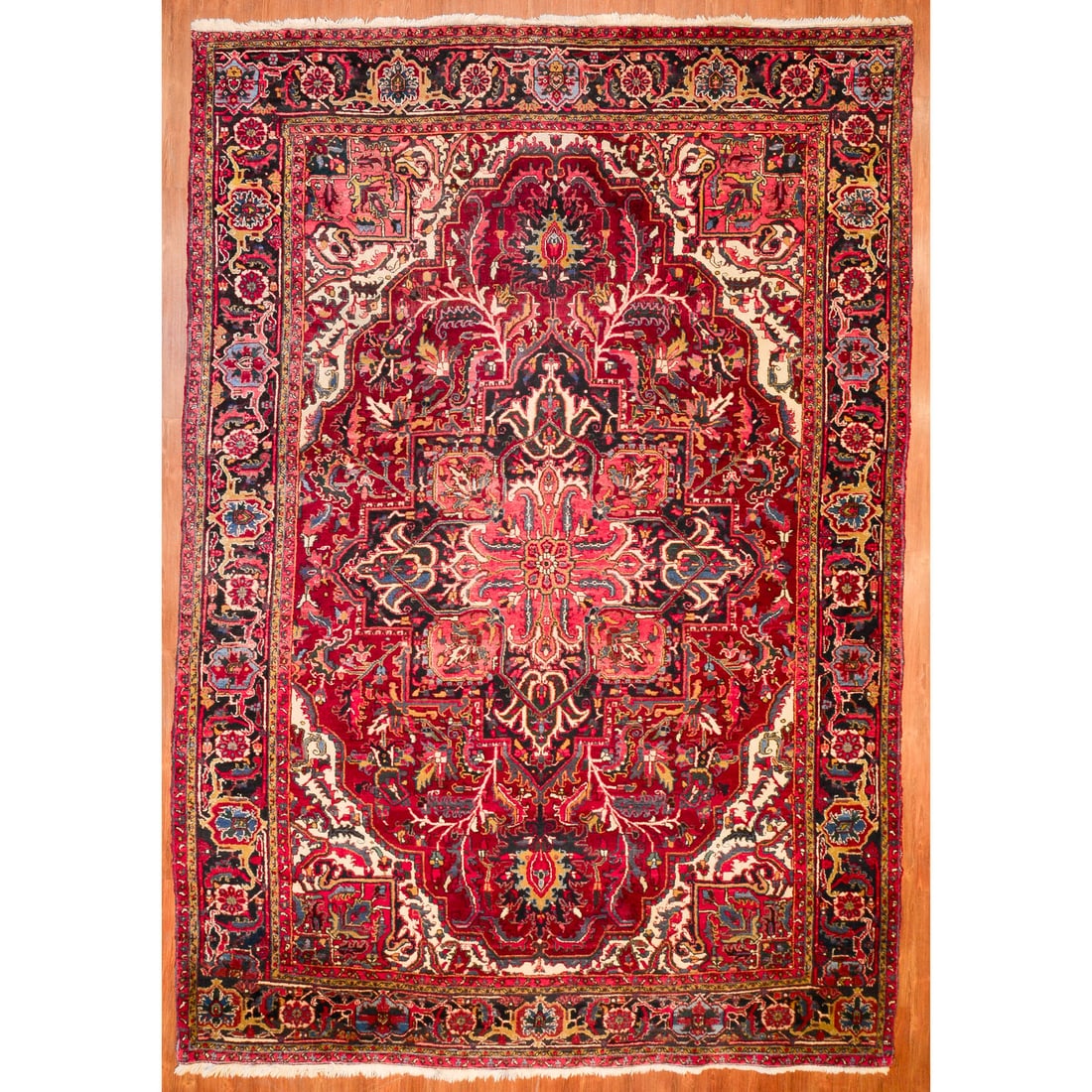 Ahar Heriz Carpet, Persia, 9.5 x 13.7 (1 of 5)