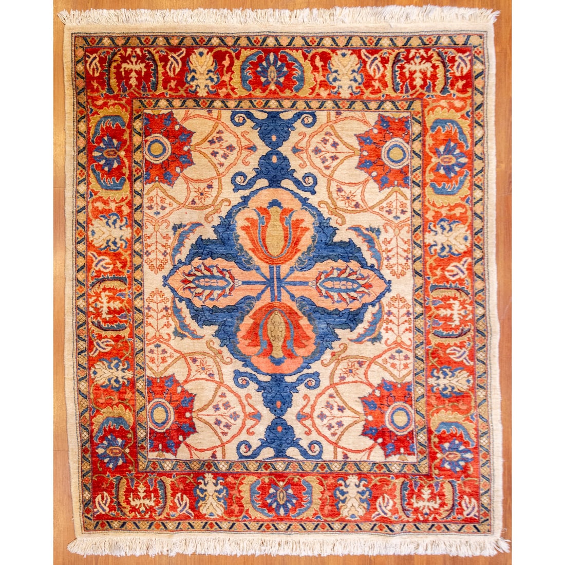 Turkish Rubia Rug, Turkey, 5 x 5.9 (1 of 3)