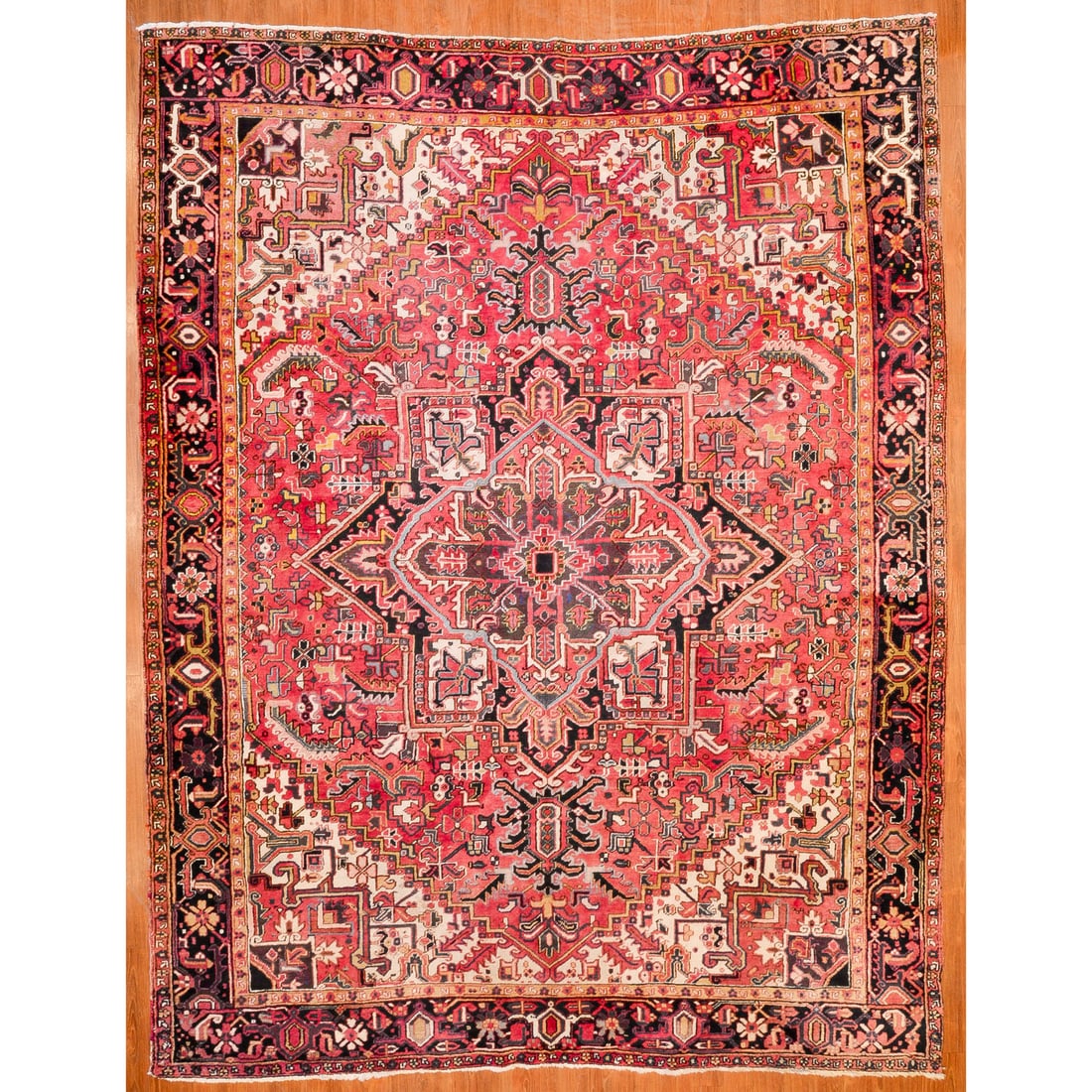 Semi-Antique Isfahan Rug, Persia, 3.4 x 4.10 (1 of 7)
