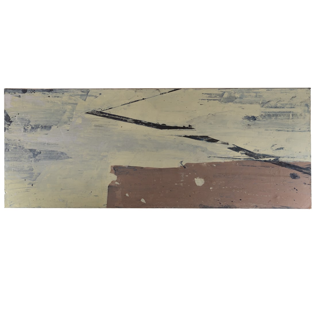 Brian Kazlov. "Grace," oil: (American, 1944-1991) Oil on canvas, 1989, 108 x 42 1/2 in., unframed Provenance: From a private collection, Reston, VA letters by the artist are held at the Smithsonian Archives of American Art, see 