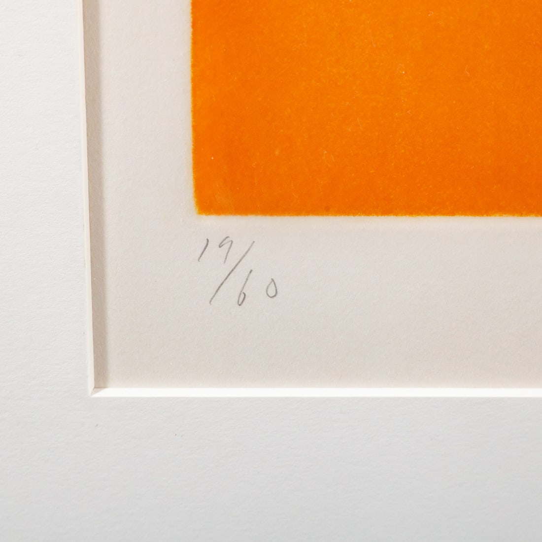 John Hoyland. "Fly Away," etching - 3