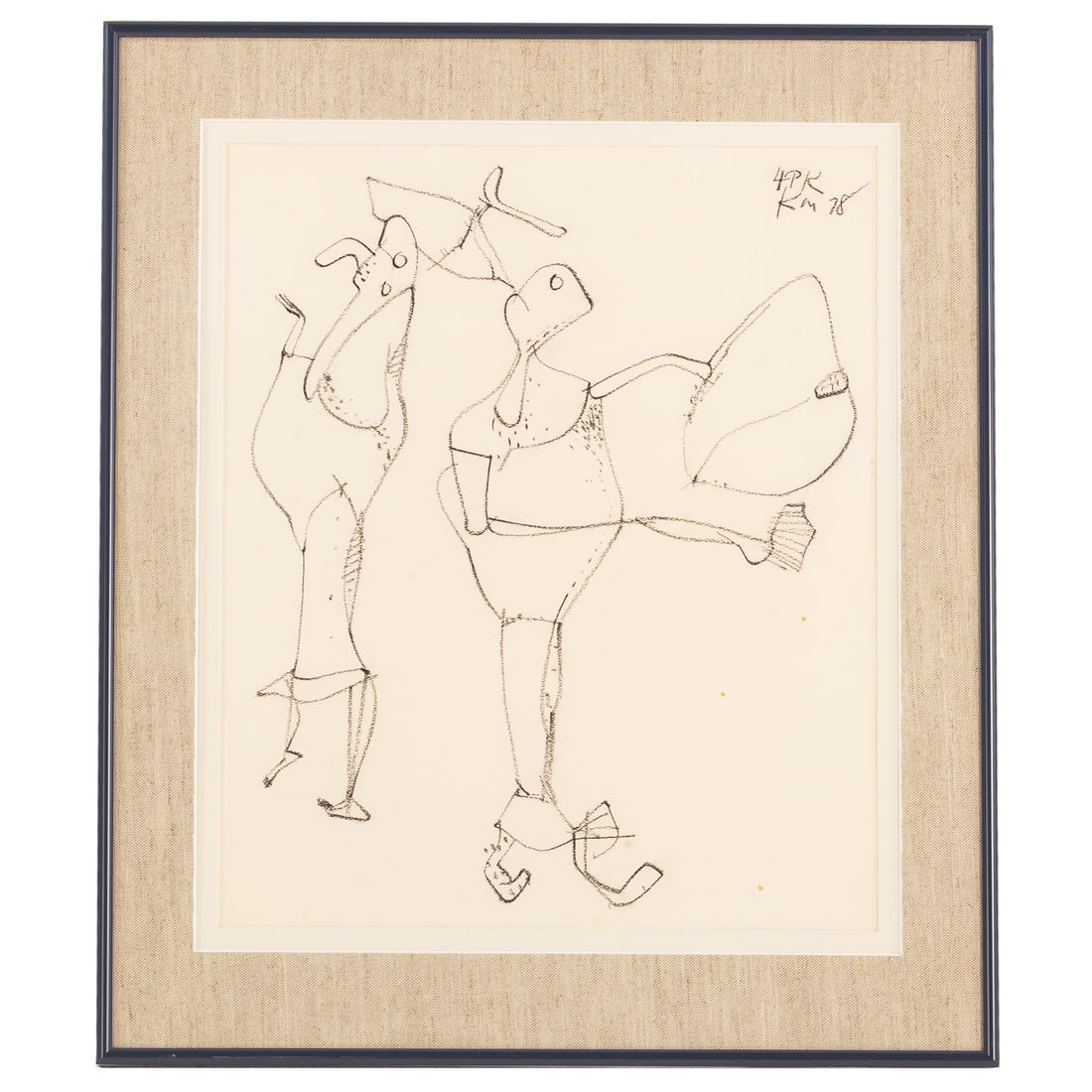 Keith Morrow Martin."4PK," graphite (1 of 5)