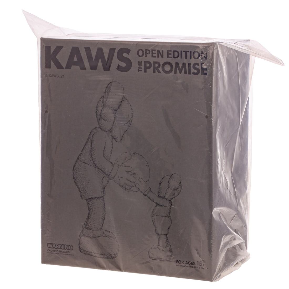 KAWS. "The Promise (Brown)," cast vinyl (1 of 6)