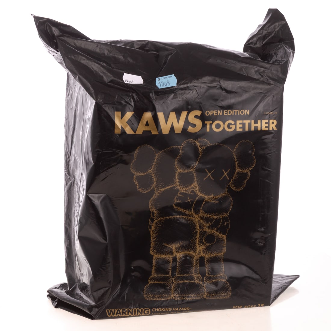 KAWS. "Together (Black)," cast vinyl (1 of 3)