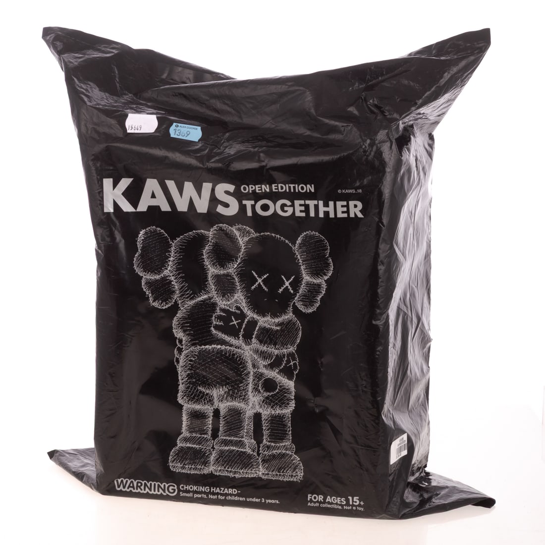 KAWS. "Together (Grey)," cast vinyl (1 of 3)