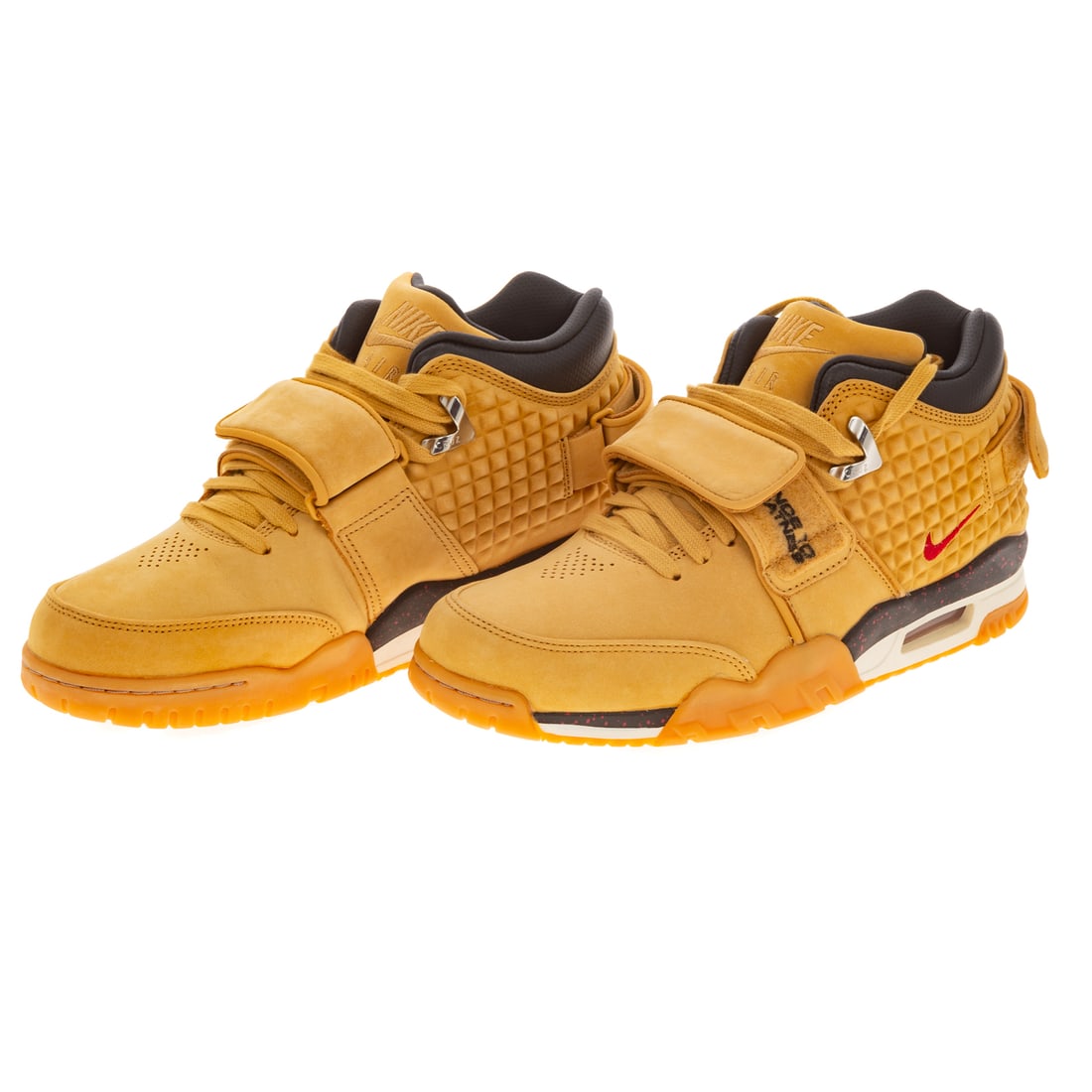 A Pair of Nike Air Cruz: A pair of wheat Nike Air Cruz, 2015, men's size 9.5, includes original box and reciept Provenance: From the Estate of Sean Conway, Annapolis, MD and Los Angeles, CA, an accomplished artist, true sneak