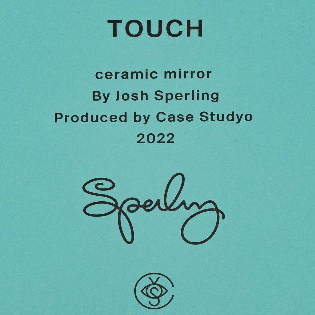 A Josh Sperling "Touch" Ceramic Mirror - 5