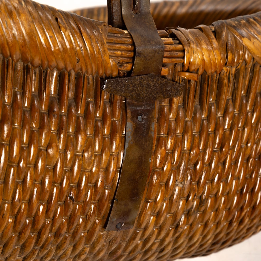 Two Chinese Woven Baskets - 4