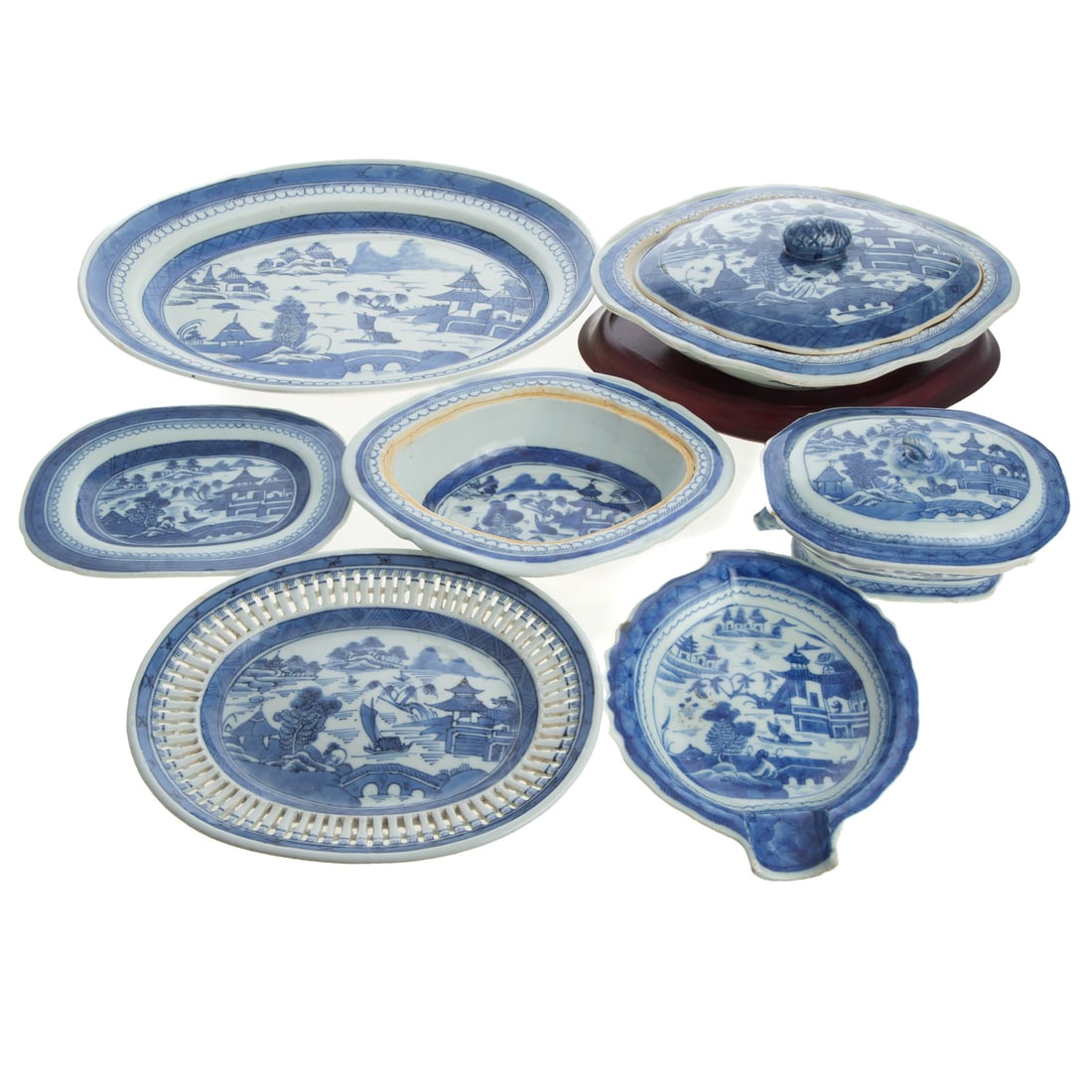 Five Pieces of Chinese Canton (1 of 6)