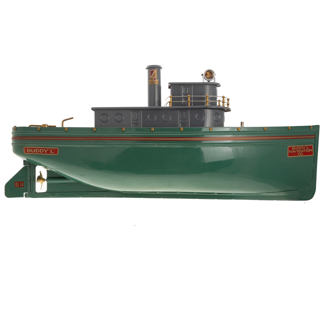 Reproduction Buddy "L" Navigation Co. Tug Boat (1 of 5)