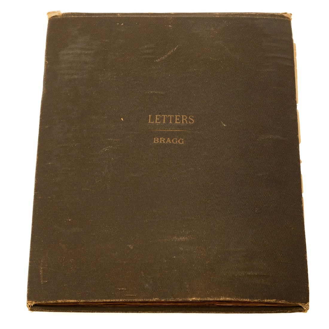 A Unique Collection of African-American Letters: Circa 1882-1922, directed to Rev. George Freeman Bragg, 1863-1940, comprising over 130 items, bound together, roughly in alphabetical order, including correspondence from individuals across the countr