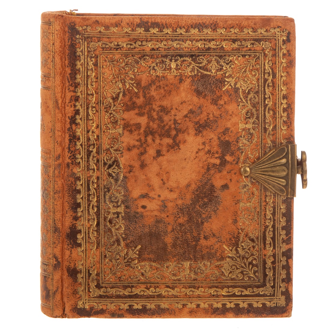 A Bittmann St. Moritz Clock Mounted in Small Book (1 of 8)