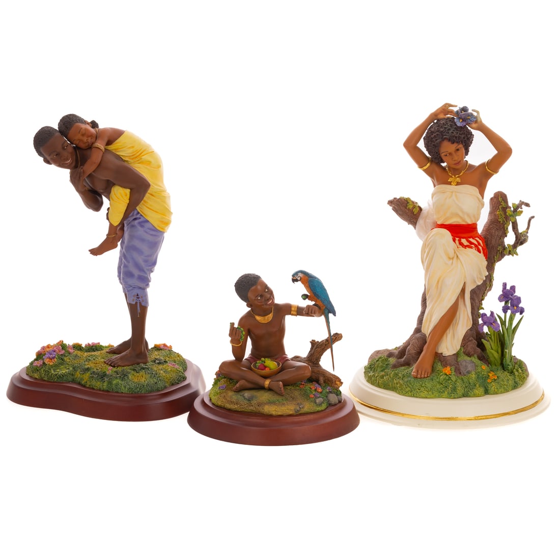 Three Thomas Blackshear's Ebony Visions Figures (1 of 11)