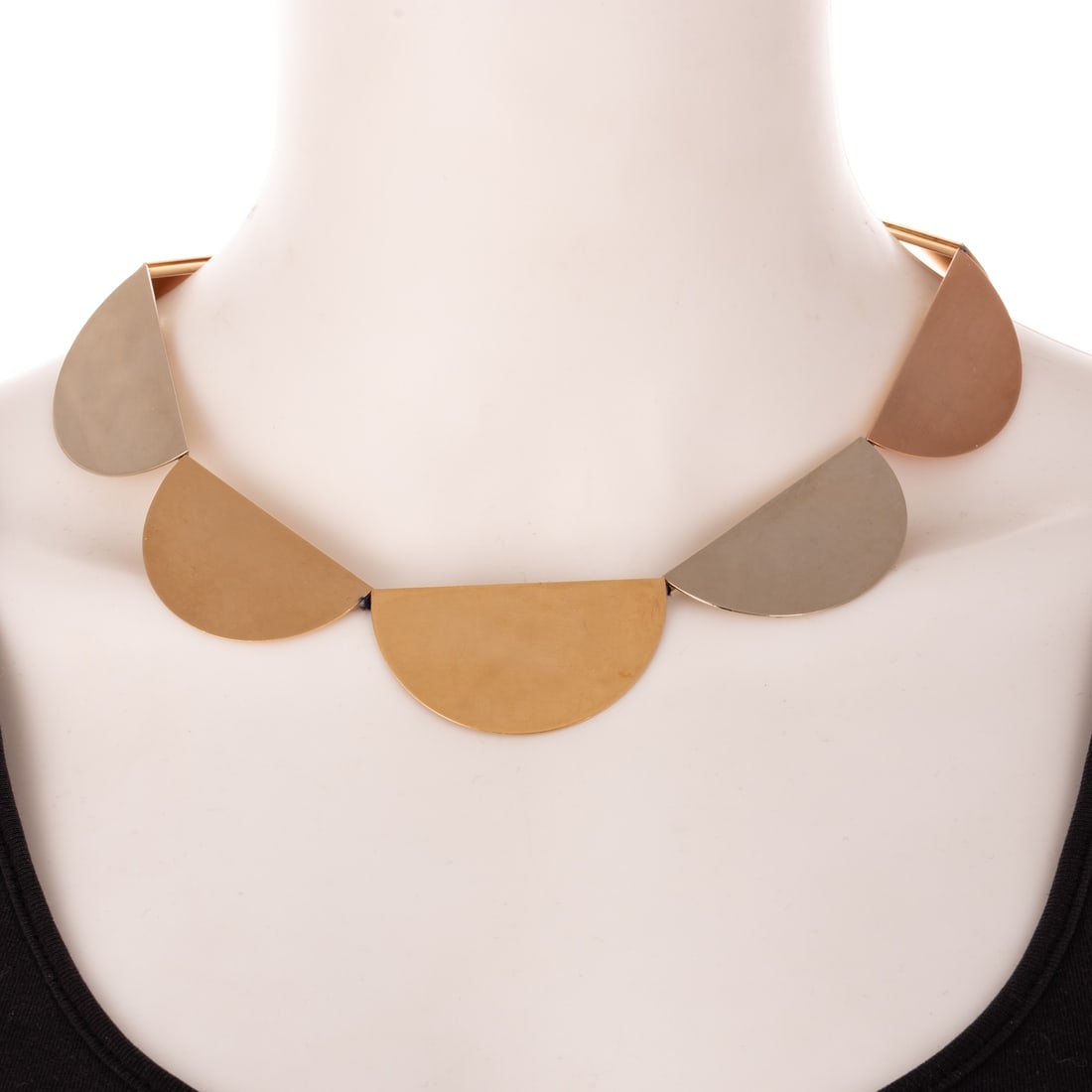 A Betty Cooke Tri-Gold Petal Necklace in 14K (1 of 5)
