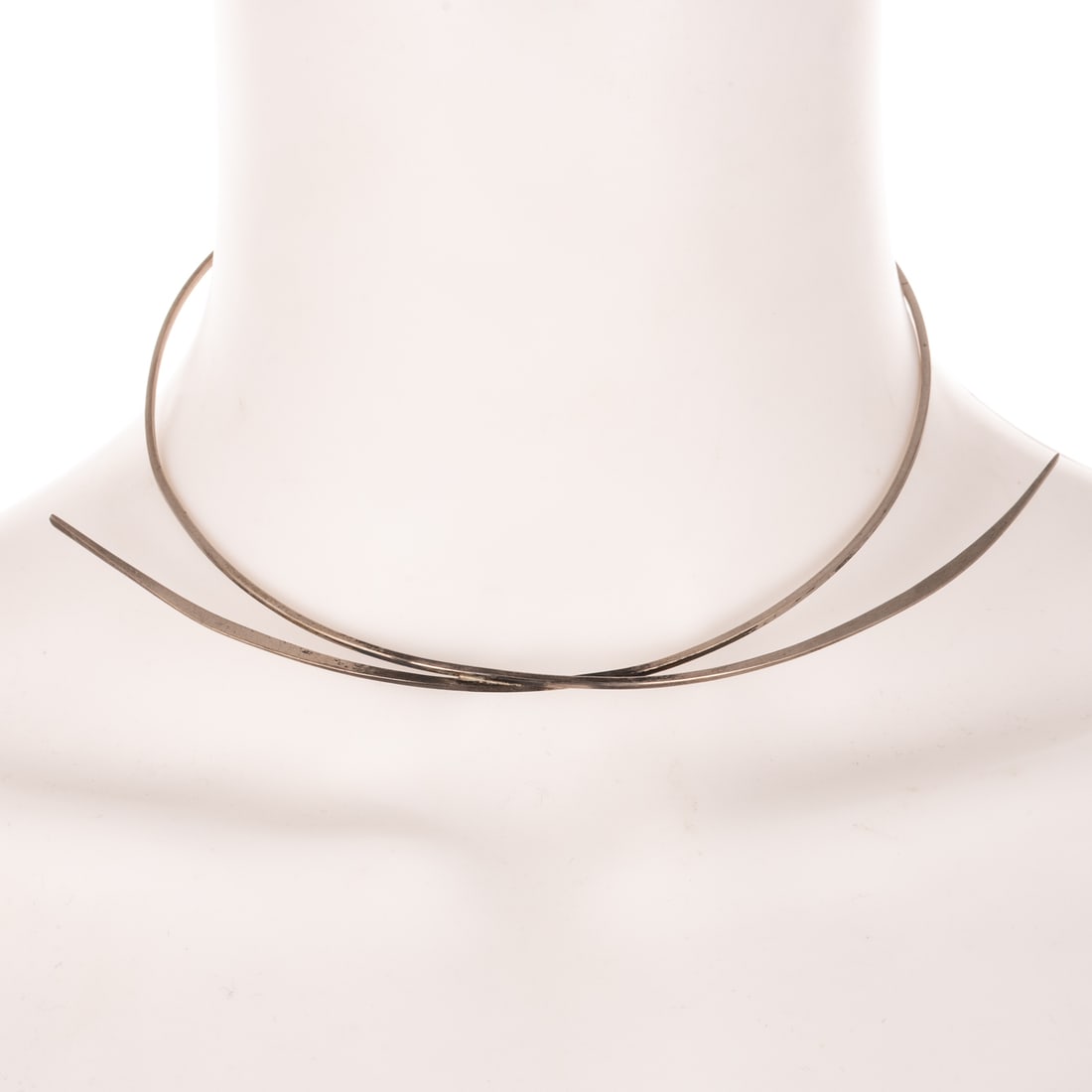 A Betty Cooke Crisscross Collar in Sterling Silver (1 of 4)