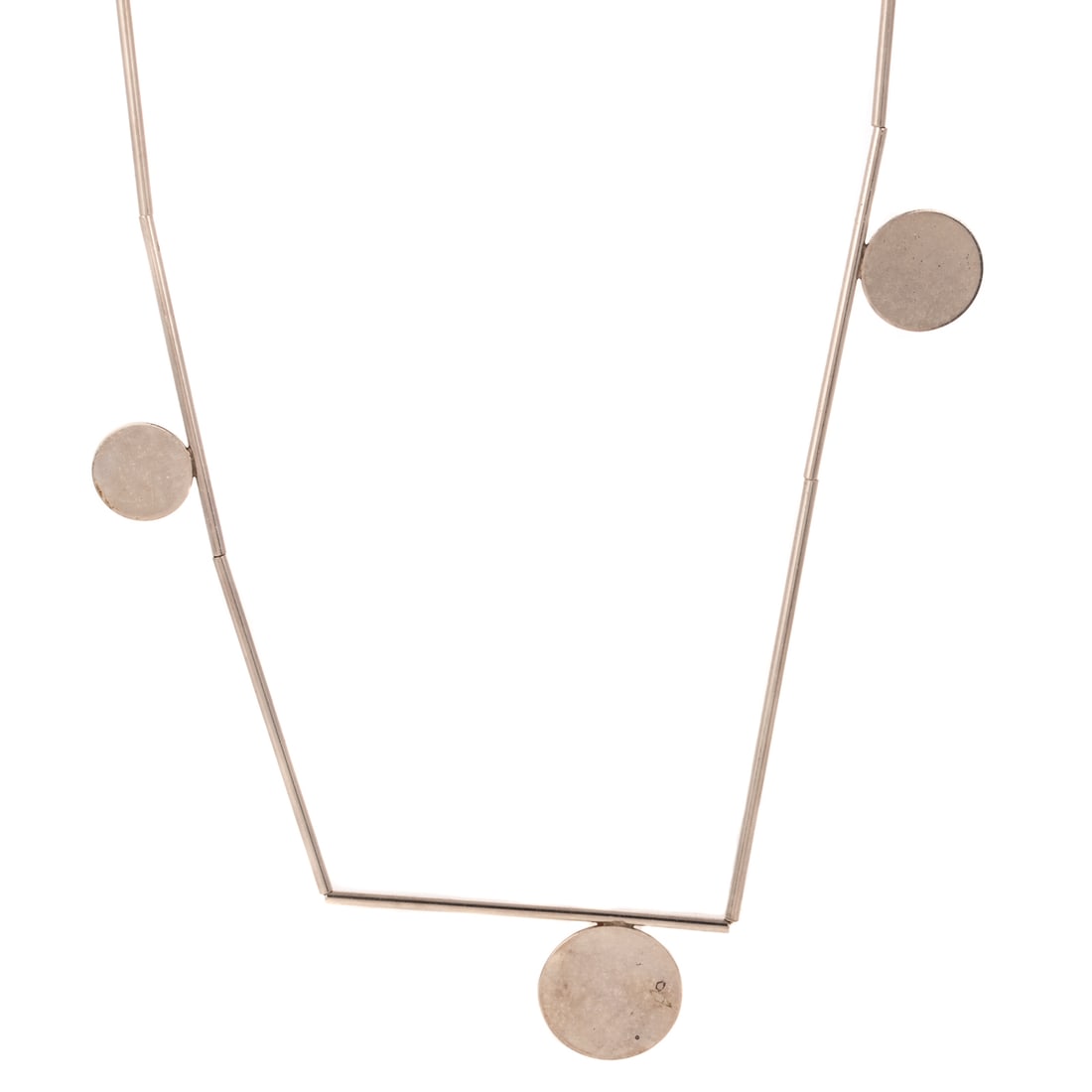 A Betty Cooke Disc Necklace in Sterling Silver (1 of 3)