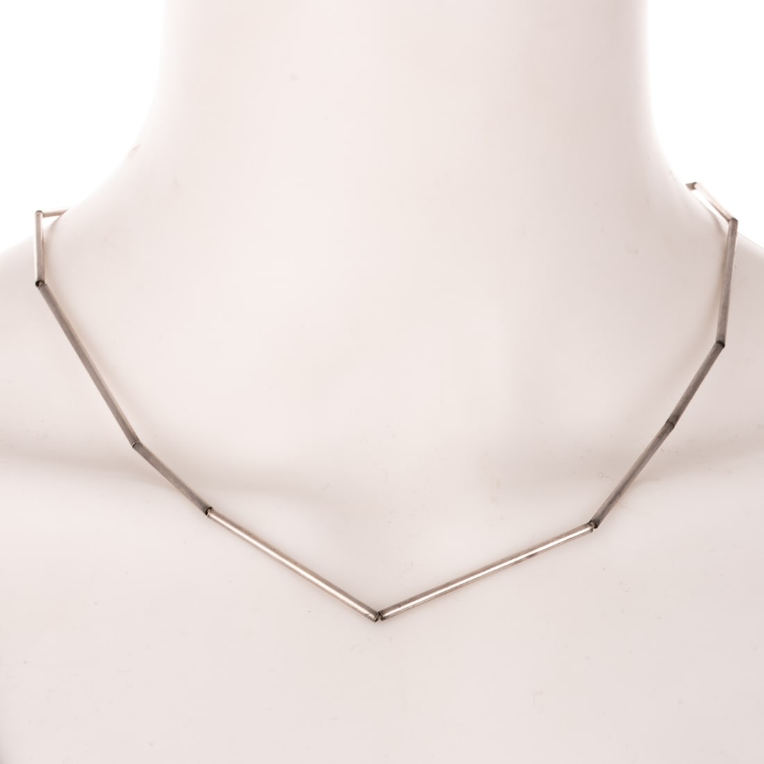 A Betty Cooke Tube Necklace in Sterling Silver (1 of 3)