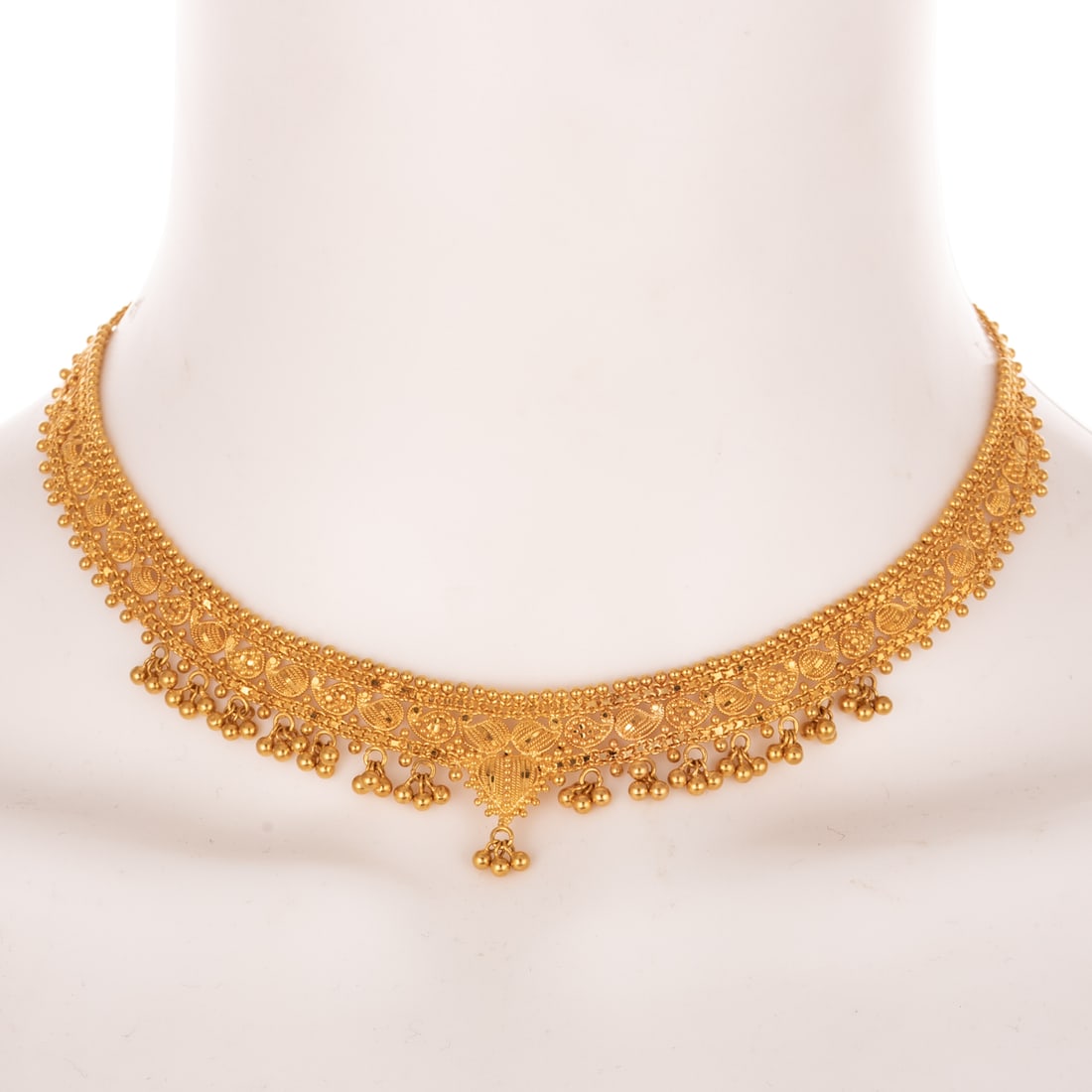 An Indian Calcutti Necklace in 22K (1 of 4)
